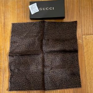 Gucci Pocket Brown and Gold Square